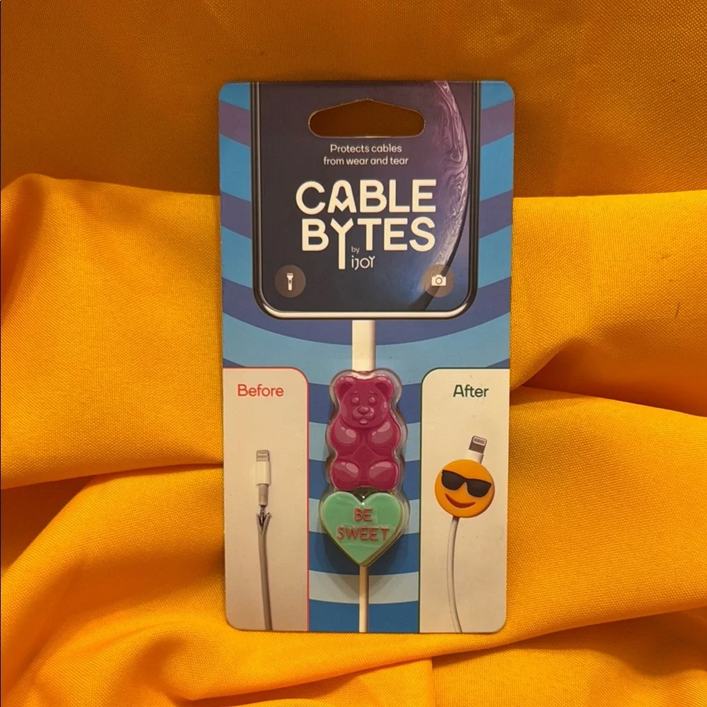 Cable Bytes by - Pink Bear Cable Protector